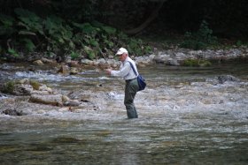 Fly fishing